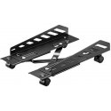 Ultradesk Floor computer stand, black Ultradesk Floor computer stand, black