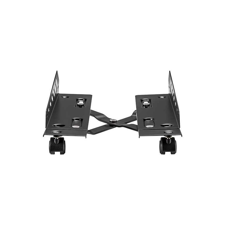Ultradesk Floor computer stand, black – 4
