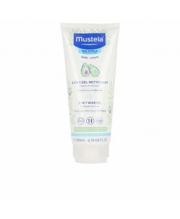 Mustela 2-in-1 valomasis gelis, 200 ml
