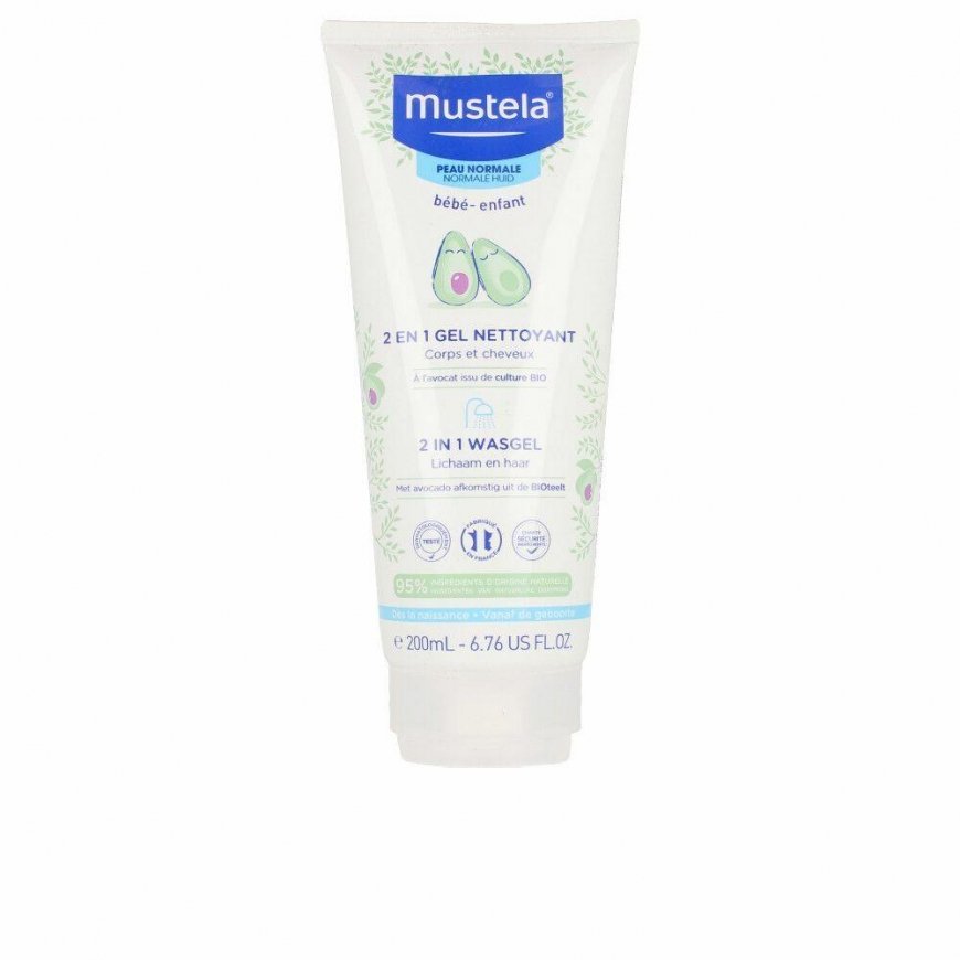 Mustela 2-in-1 Cleansing Gel, 200 ml