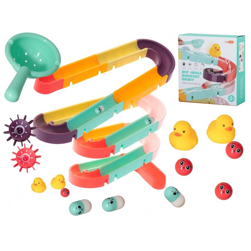 Nenurodyta Bath toy water slide +