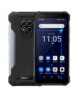 myPhone Hammer Construction 15.2 cm (6") Dual SIM Android 12 4G USB Type-C 6 GB 128 GB 6000 mAh Black, Silver