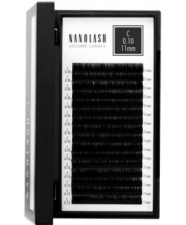 Nanolash Volume Lashes False Eyelashes 0.10 C 11 Mm 1 U