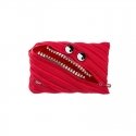 Penalas-pieštukinė ZIPIT Grillz Monster Jumbo Pouch, ZTMJ-GR-RI, Raudona Penalas-pieštukinė ZIPIT Grillz Monster Jumbo Pouch, ZTMJ-GR-RI, Raudona