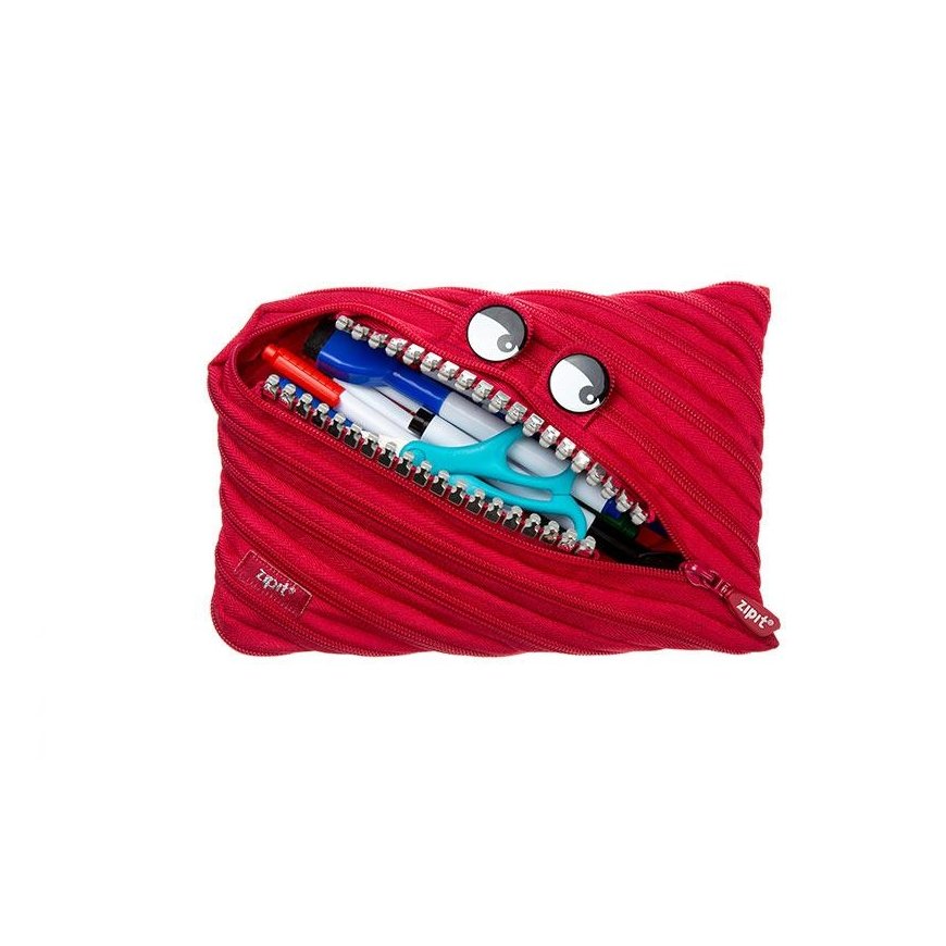 Pencil case ZIPIT Grillz Monster Jumbo Pouch, ZTMJ-GR-RI, Red – 2