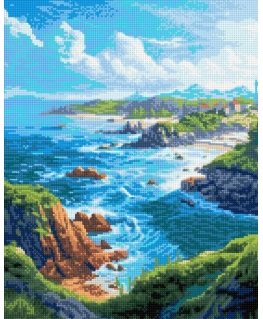 Beldizart Diamond mosaic set with frame DP414