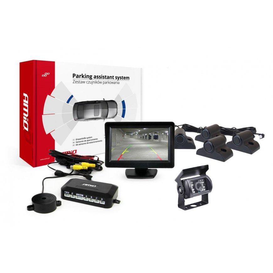 Amio Parking Sensor Kit TFT01 4