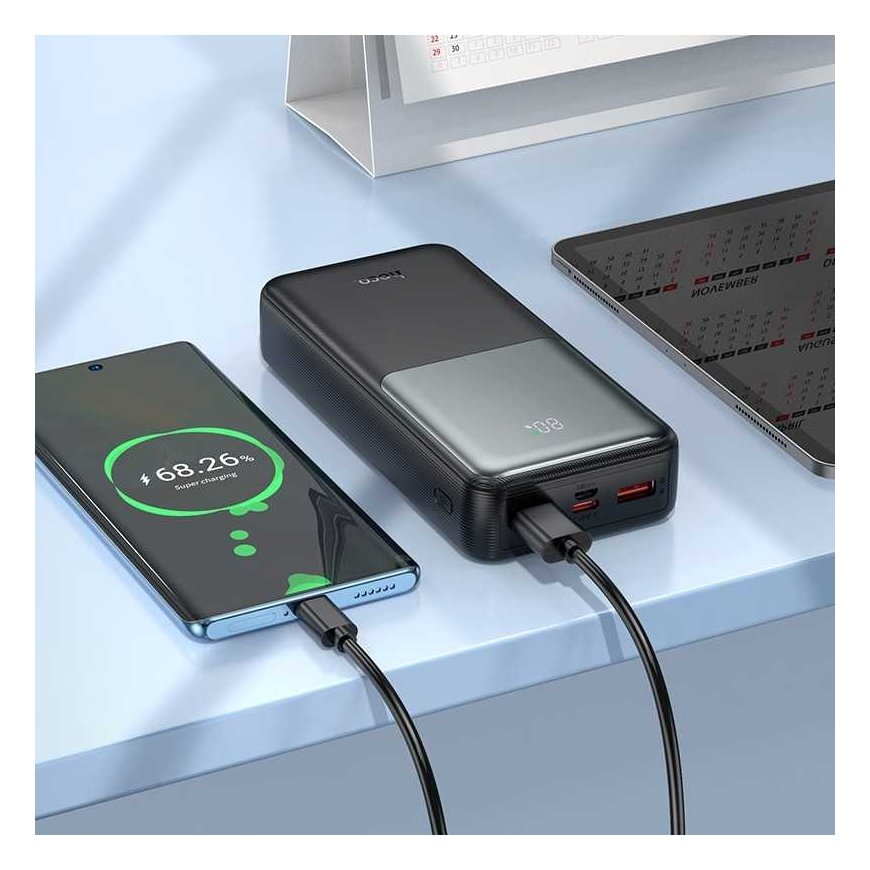 External battery Power Bank Hoco J136A 22.5W+PD20W 20000mAh black – 4