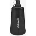 Gertuvė Lifestraw Peak Series Collapsible Squeeze bottle 650 ml dark pilkas Gertuvė Lifestraw Peak Series Collapsible Squeeze bottle 650 ml dark pilkas