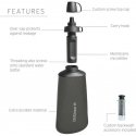 Drinking bottle Lifestraw Peak Series Collapsible Squeeze bottle 650 ml dark gray Drinking bottle Lifestraw Peak Series Collapsible Squeeze bottle 650 ml dark gray