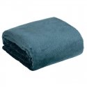 Eurofirany DESIGN 91 CINDY5 Soft and gentle blanket with embossed Christmas tree pattern, 150X200 cm, color: blue