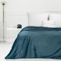 Eurofirany DESIGN 91 CINDY5 Soft and gentle blanket with embossed Christmas tree pattern, 150X200 cm, color: blue