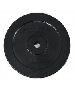 Weights for bars TOORX DGG-10 D25mm 10kg rubberized