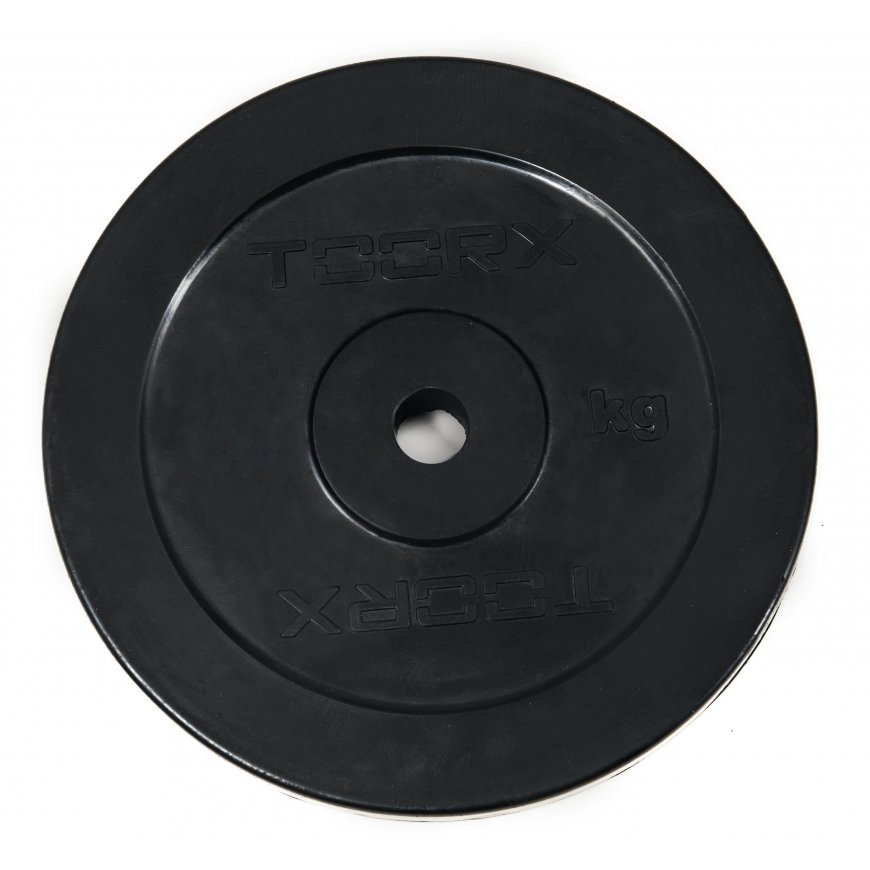 Weights for bars TOORX DGG-10 D25mm 10kg rubberized
