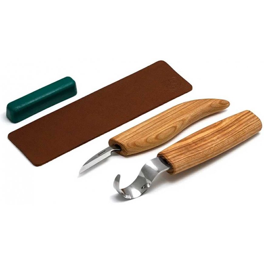 BeaverCraft S02 carving set 4 pcs. for carving spoons and other wooden products