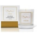 Aromatherapy soy wax candle Saphira Luxury Signature Candle SAFCANDLE, 260 g