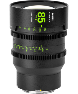 Objektyvas NiSi Cine Lens Athena Prime 85mm T1.9 E-Mount (Without Drop-in Filter)