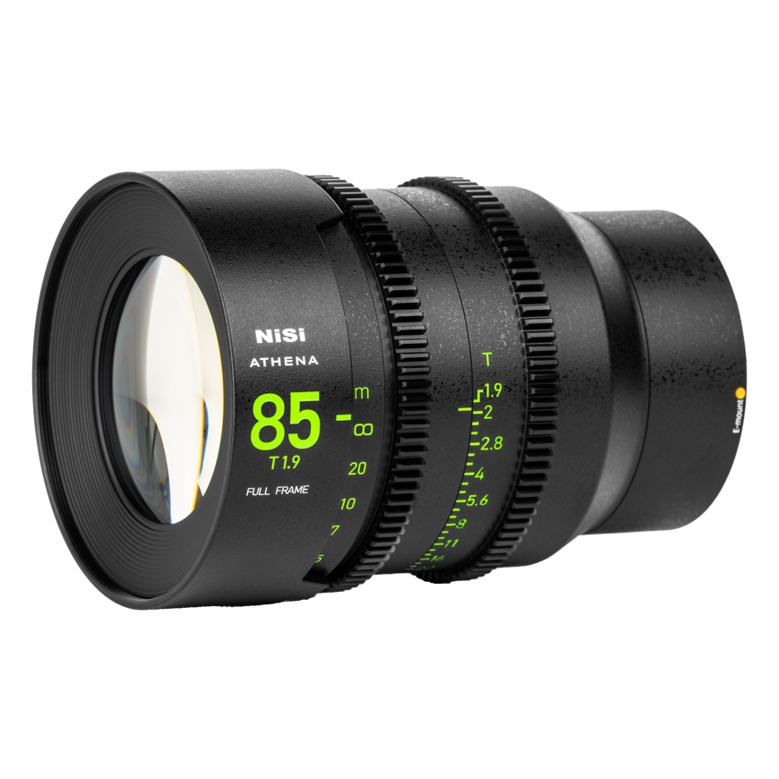 Lens NiSi Cine Lens Athena Prime 85mm T1.9 E-Mount (Without Drop-in Filter) – 2
