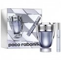 Paco Rabanne Invictus Eau De Toilette Purškiklis 100ml rinkinys vyrams 2 vnt Paco Rabanne Invictus Eau De Toilette Purškiklis 100ml rinkinys vyrams 2 vnt