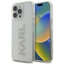 Karl Lagerfeld KLHCP16XHKLSTDCT Apple iPhone 16 Pro Max 6.9" dėklas telefonui skaidrus IML Rhinestones Logo Karl Lagerfeld KLHCP16XHKLSTDCT Apple iPhone 16 Pro Max 6.9" dėklas telefonui skaidrus IML Rhinestones Logo