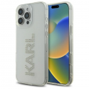 Karl Lagerfeld KLHCP16XHKLSTDCT Apple iPhone 16 Pro Max 6.9" dėklas telefonui skaidrus IML Rhinestones Logo Karl Lagerfeld KLHCP16XHKLSTDCT Apple iPhone 16 Pro Max 6.9" dėklas telefonui skaidrus IML Rhinestones Logo