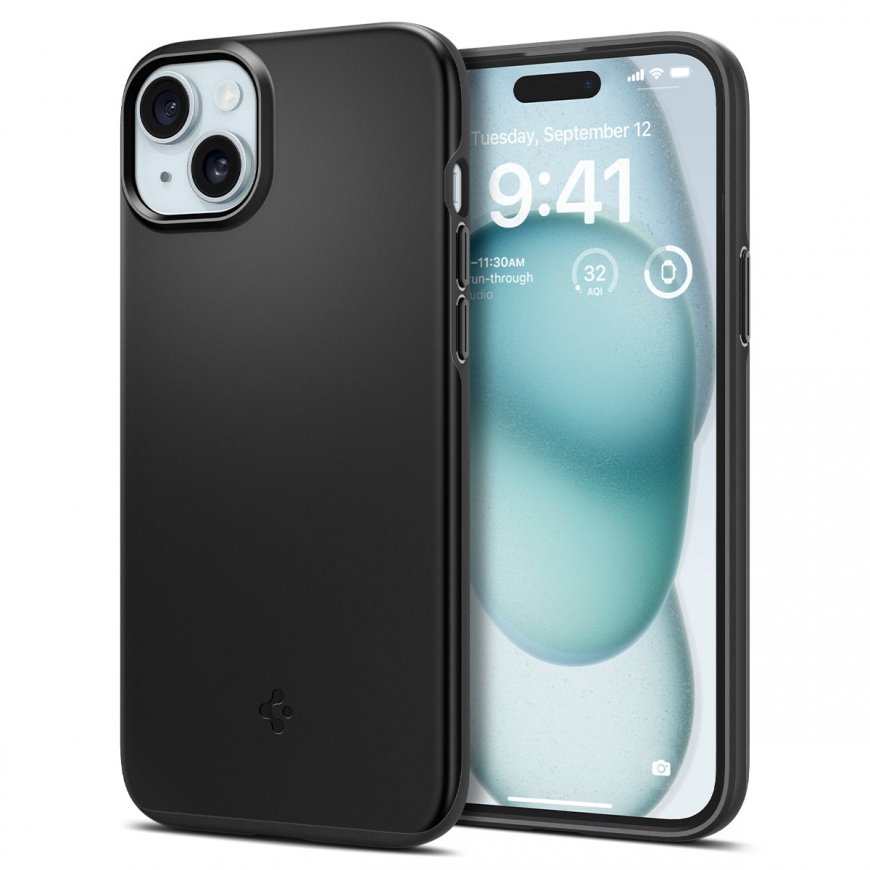 Spigen ACS06776 matkapuhelimen suojakotelo 15,5 cm (6.1") Suojus musta