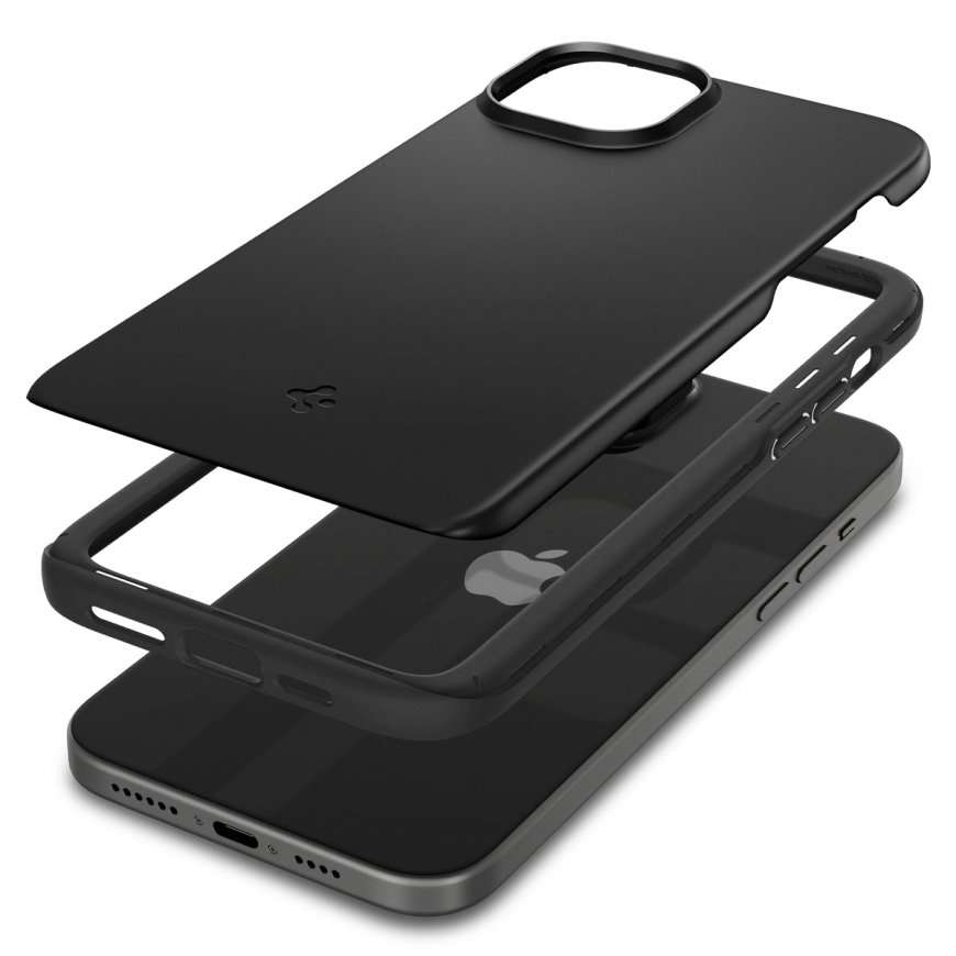 Spigen ACS06776 matkapuhelimen suojakotelo 15,5 cm (6.1") Suojus musta – 2