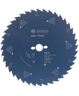 BOSCH CARBIDE CIRCULAR SAW FOR WOOD EXPERT WOOD 160 x 20 x 2.2mm 48 TEETH