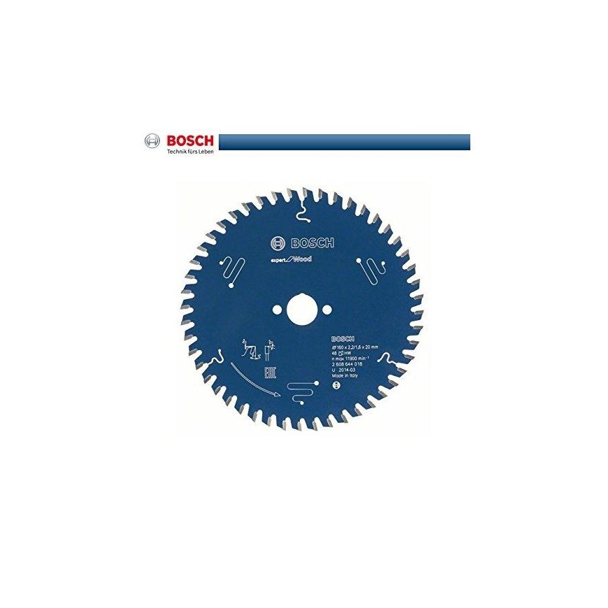 BOSCH CARBIDE CIRCULAR SAW FOR WOOD EXPERT WOOD 160 x 20 x 2.2mm 48 TEETH – 5