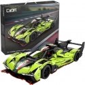 Klocki konstrukcyjne CaDA Samochód 54 cm autko rycssowe green rycssówka Phantom Wing Auto Chassis 1817 parts 1:10 Klocki konstrukcyjne CaDA Samochód 54 cm autko rycssowe green rycssówka Phantom Wing Auto Chassis 1817 parts 1:10