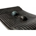 Gymba activation board and massage balls, black Gymba activation board and massage balls, black