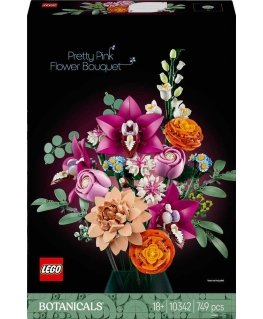 LEGO® Botanical Collection Beautiful Bouquet of Pink Flowers (10342)