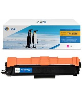 TONER G&G Compatible Toner for Brother TN247M, NT-PB247M, Magenta, 2300s