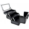 Osom Professional Suitcase Osom DB-096S plastic with aluminum trim, black Osom Professional Suitcase Osom DB-096S plastic with aluminum trim, black