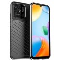 Xiaomi Redmi 10C / Poco C40 Thunder Case Flexible armored cover Black