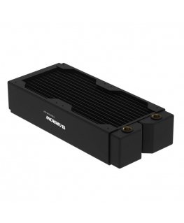 Barrow Dabel-60d Radiator 240 mm - black