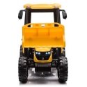 Lean Cars Baterija-operated tractor with trailer Hercules Geltona 24V