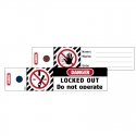Warning tag ABUS Loto T100, 100pcs. Warning tag ABUS Loto T100, 100pcs.