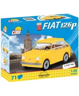Cobi Statybiniai blokai 71 vnt. Lenkiškas „Fiat 126P“