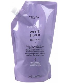 Shampoo Lakmé Teknia Hair Care White Silver Refill 600 ml