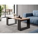 Cama Suolas/stalas WOOD 120x54,5x46 ąžuolas wotan + antracitas Cama Suolas/stalas WOOD 120x54,5x46 ąžuolas wotan + antracitas