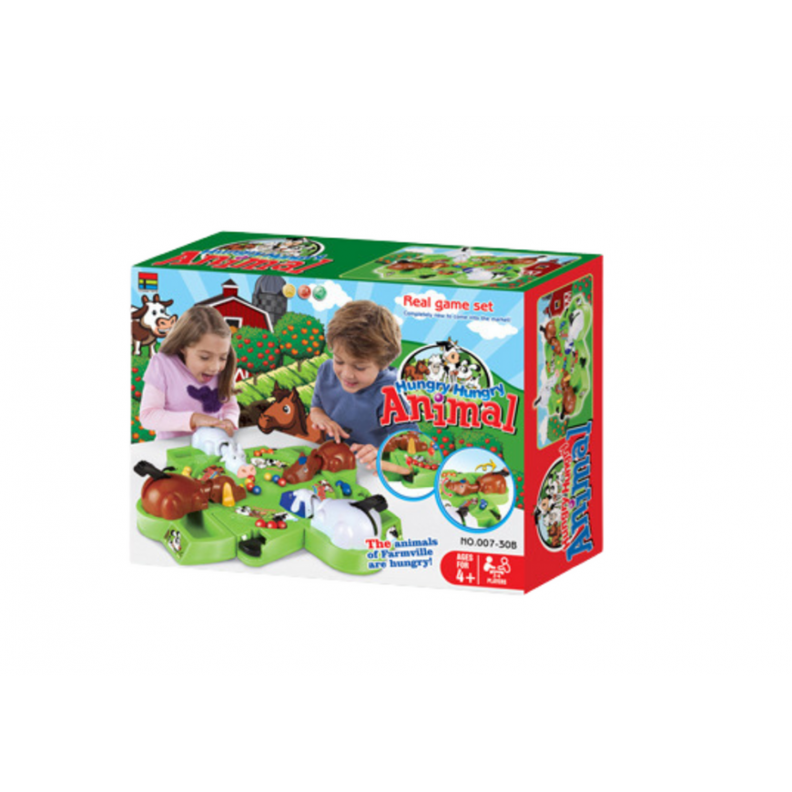 Lean Toys Farm Arkadinis Žaidimas Alkanų gyvūnų kamuoliukai – 3