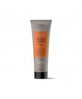 Lakme Teknia Color Refresh Saffron Copper Mask - Nourishing mask with colored pigments, revives copper shades - 250 ml