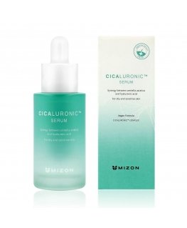 Facial serum with hyaluronic acid Mizon Cicaluronic Serum, suitable for dry, sensitive skin, 30 ml