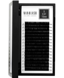 Nanolash Volume Lashes False Eyelashes 0.07 D 10 Mm 1 U