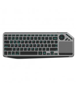 Techly ICTB9801TB keyboard Universal RF Wireless + Bluetooth QWERTY US English Black