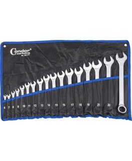 Condor Werkzeug C0035/17T 6-24 mm 17 pcs. wrench set
