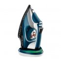 Russell Hobbs Cordless One Temperature Garinis lygintuvas Keraminis padas 2600 W Juoda, Mėlyna, Balt Russell Hobbs Cordless One Temperature Garinis lygintuvas Keraminis padas 2600 W Juoda, Mėlyna, Balt