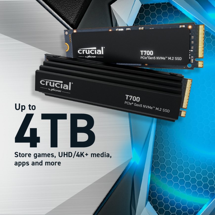 Crucial T700 2 TB M.2 PCI Express 5.0 NVMe – 2