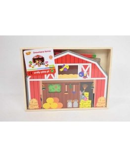 Anek Smily Play Farma drewniany domek SmilyPlay SPW84946 49467